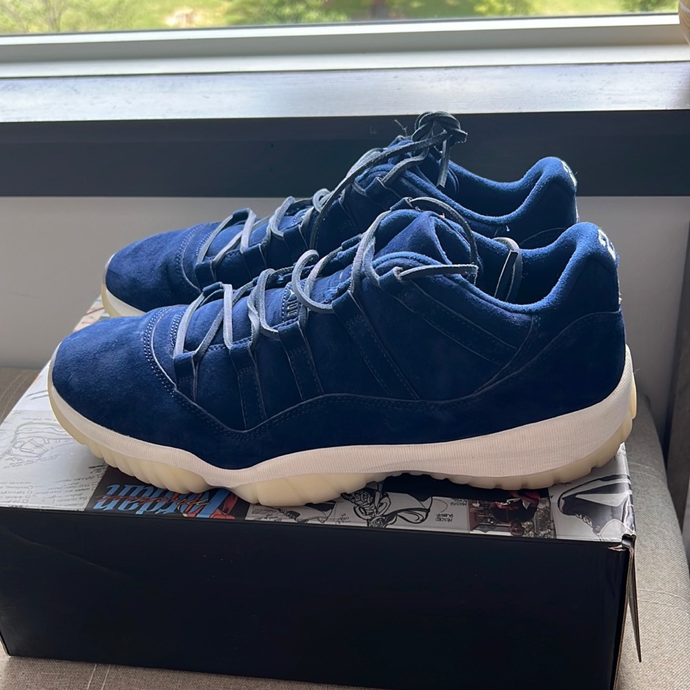 Jordan 11 Retro Low Derek Jeter RE2PECT Size 14
